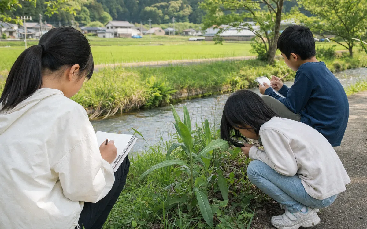写真や動画を使った学びの様子
